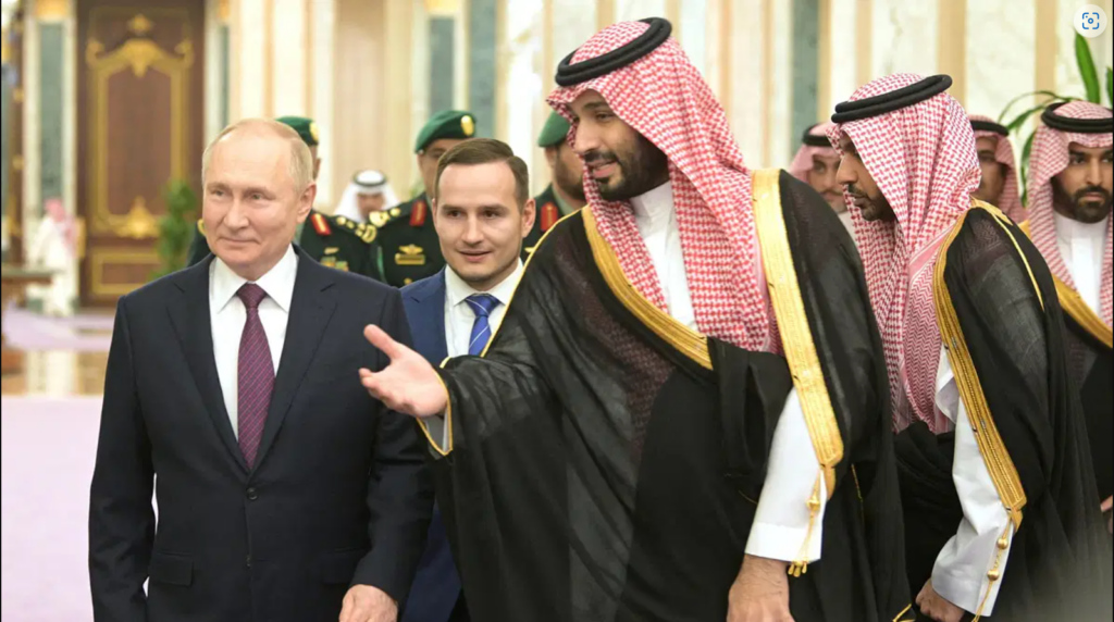 Putin makes rare visit to Middle East